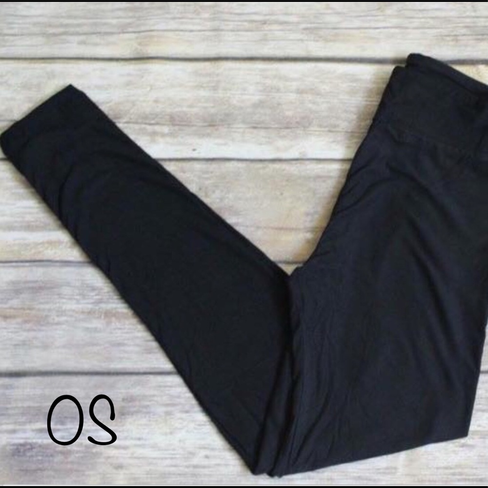 New! “One Size” Solid Black Legging. LuLaRoe